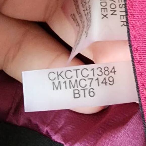 Calvin Klein Rose Open Front Blazer in Beet Combo - Picture 6 of 7